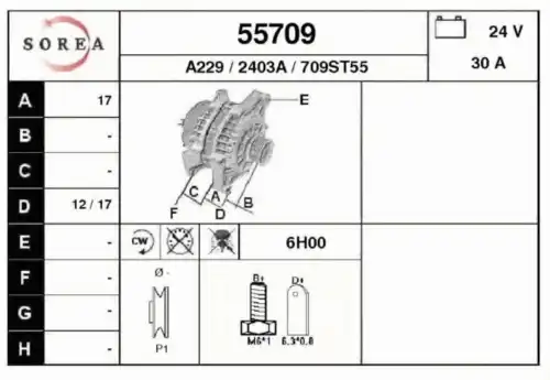 Генератор EAI 55709