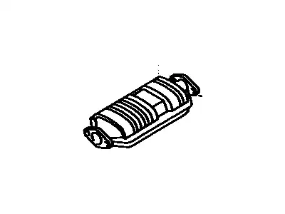 CONVERTER ASSY, W/CATALYST 1845016400 TOYOTA / LEXUS