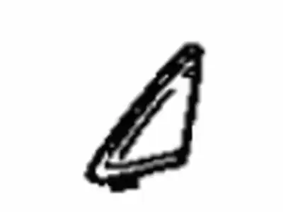 GARNISH, FRONT DOOR LOWER FRAME BRACKET, RH 6749120121 TOYOTA / LEXUS