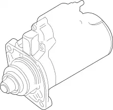 Стартер VAG 02A911024D