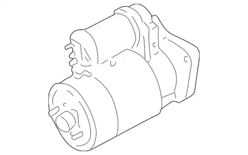 Стартер VAG 02B911023AX