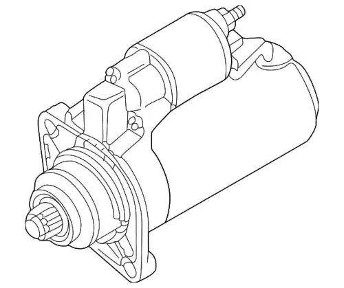 Стартер VAG 02M911023A