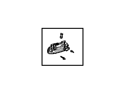 Ручка двери TOYOTA / LEXUS 692202021027