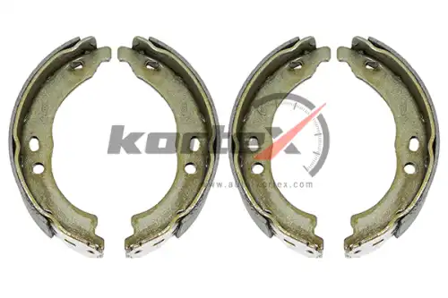 Тормозные колодки барабанные KORTEX KS041STD