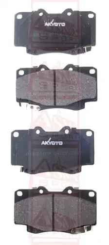 Тормозные колодки дисковые AKYOTO AKD-01109