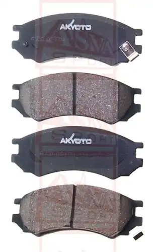 Тормозные колодки дисковые AKYOTO AKD-02104