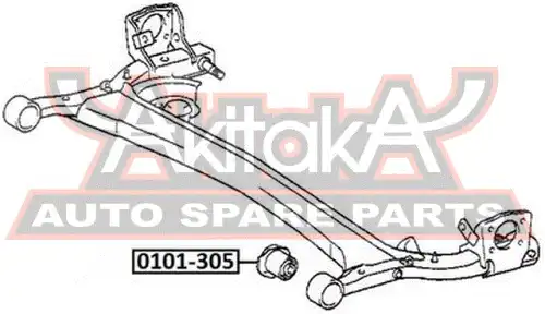 Рычаг подвески ASVA 0101305