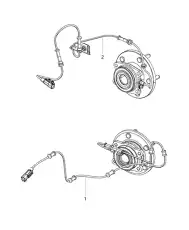 Датчик ABS CHRYSLER 04779642AA
