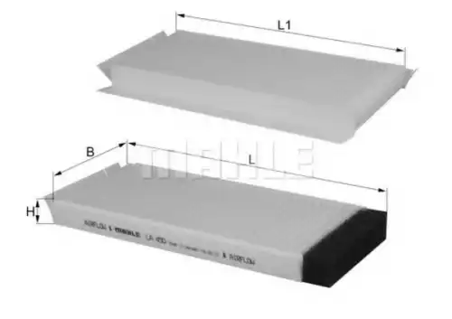 Салонный фильтр KNECHT LA450/S
