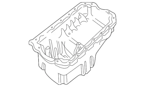 Поддон картера двигателя HONDA 11200P2J000