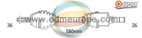 ПРИВОД В СБОРЕ FORD 18011780 ODM-MULTIPARTS