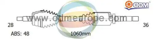 ПРИВОД В СБОРЕ FORD 18012661 ODM-MULTIPARTS