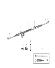 Рулевая рейка CHRYSLER 52089292AE