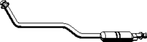 глушитель передняя часть MB 353113 ERNST