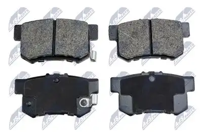 Тормозные колодки дисковые NTY HKT-HD-009