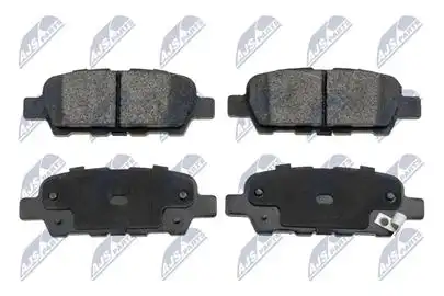 Тормозные колодки дисковые NTY HKT-NS-042