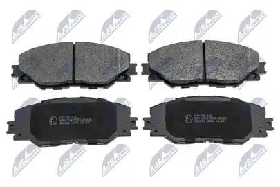 Тормозные колодки дисковые NTY HKP-TY-122