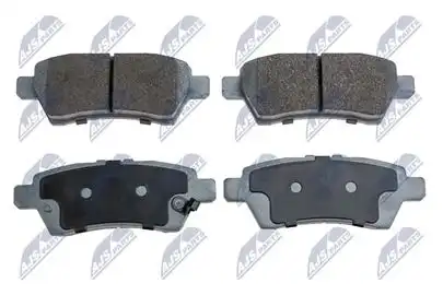 Тормозные колодки дисковые NTY HKT-NS-046