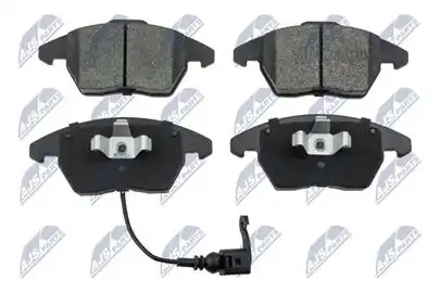 Тормозные колодки дисковые NTY HKP-AU-024