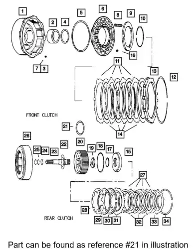 SEAL 04058443 CHRYSLER