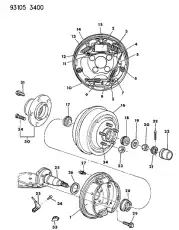 GUIDE 04313074 CHRYSLER