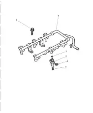 Топливная форсунка CHRYSLER 04591658AA