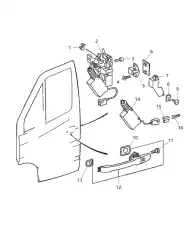 LATCH 05104337AA CHRYSLER