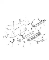 BUMPER 05104512AA CHRYSLER