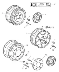 WASHER 05104538AA CHRYSLER