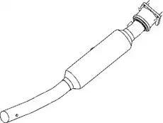 CONVERTER 05105126AD CHRYSLER