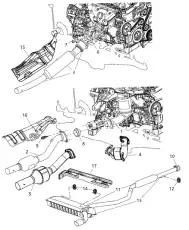 CONVERTER 05105126AD CHRYSLER