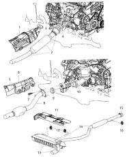 CONVERTER 05105428AD CHRYSLER