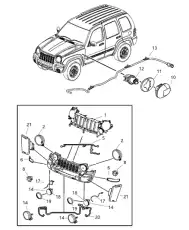 RETAINER 05126316AA CHRYSLER