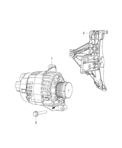 Генератор CHRYSLER 04727796AA