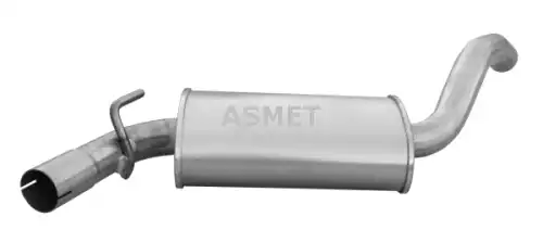 глушитель средняя часть VW 03.036 ASMET