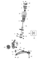 ARM 04766424AF CHRYSLER