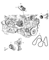 ALTERNATR 04801311AE CHRYSLER