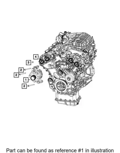 Генератор CHRYSLER 04801779AI
