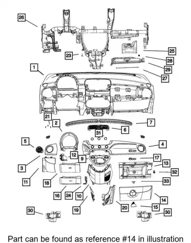 DOOR 1RZ03JXWAE CHRYSLER