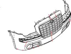 FASCIA 04806112AD CHRYSLER