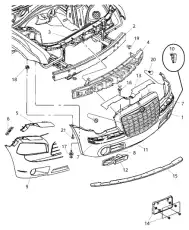 FASCIA 04806112AD CHRYSLER