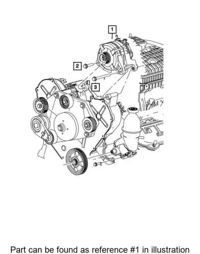 Генератор CHRYSLER 05149274AB