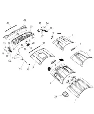 LATCH 04816182AB CHRYSLER