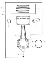 BEARING 04884913AB CHRYSLER