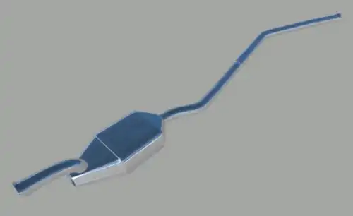катализатор глушителя Peug 22 30 55 10 TWINTEC