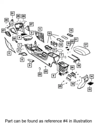 SILENCER 1TJ62DX9AA CHRYSLER