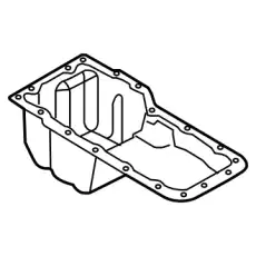 Поддон картера двигателя CHRYSLER 04893207AA