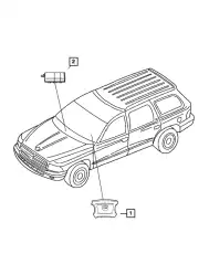 AIRBAG 1EM89ZJ8AC CHRYSLER