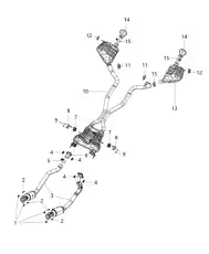 MUFFLER 05181685AM CHRYSLER