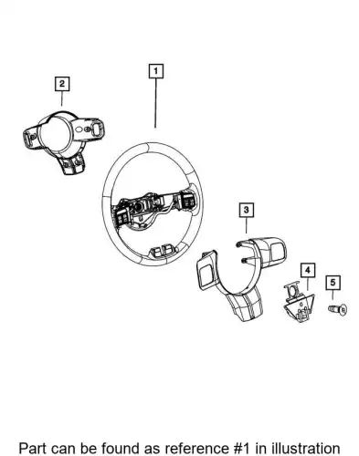 WHEEL 1TV931X9AA CHRYSLER